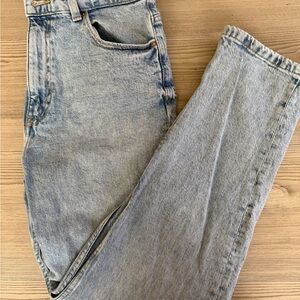 Zara Faded Blue Denim Pants